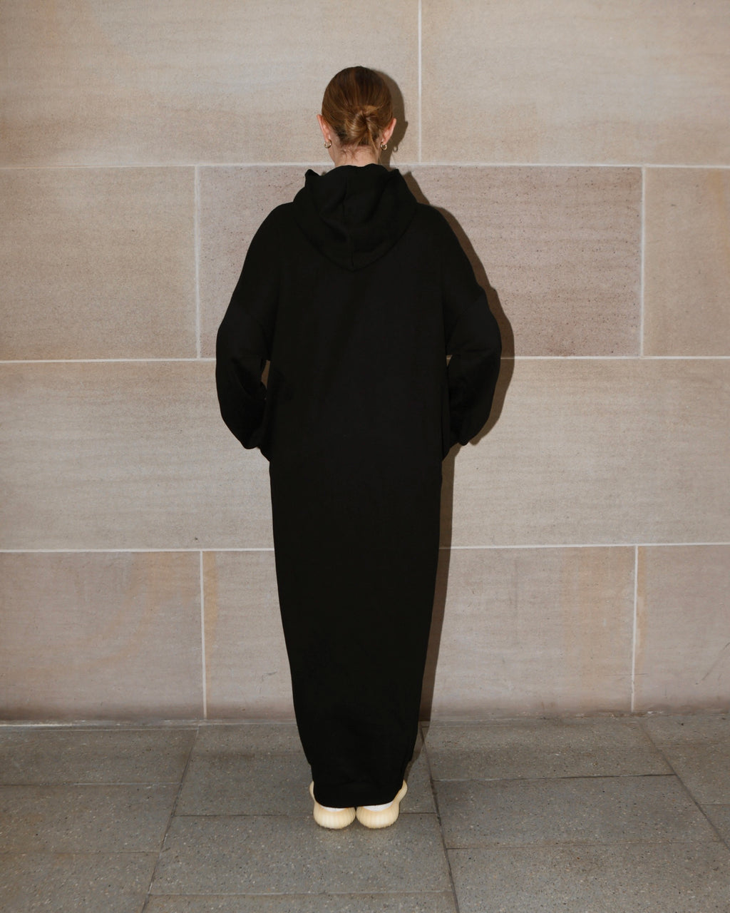 Serenity Maxi Jacket Black