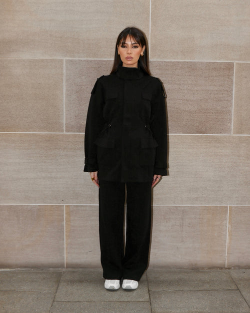 Aura Jacket Midnight Black