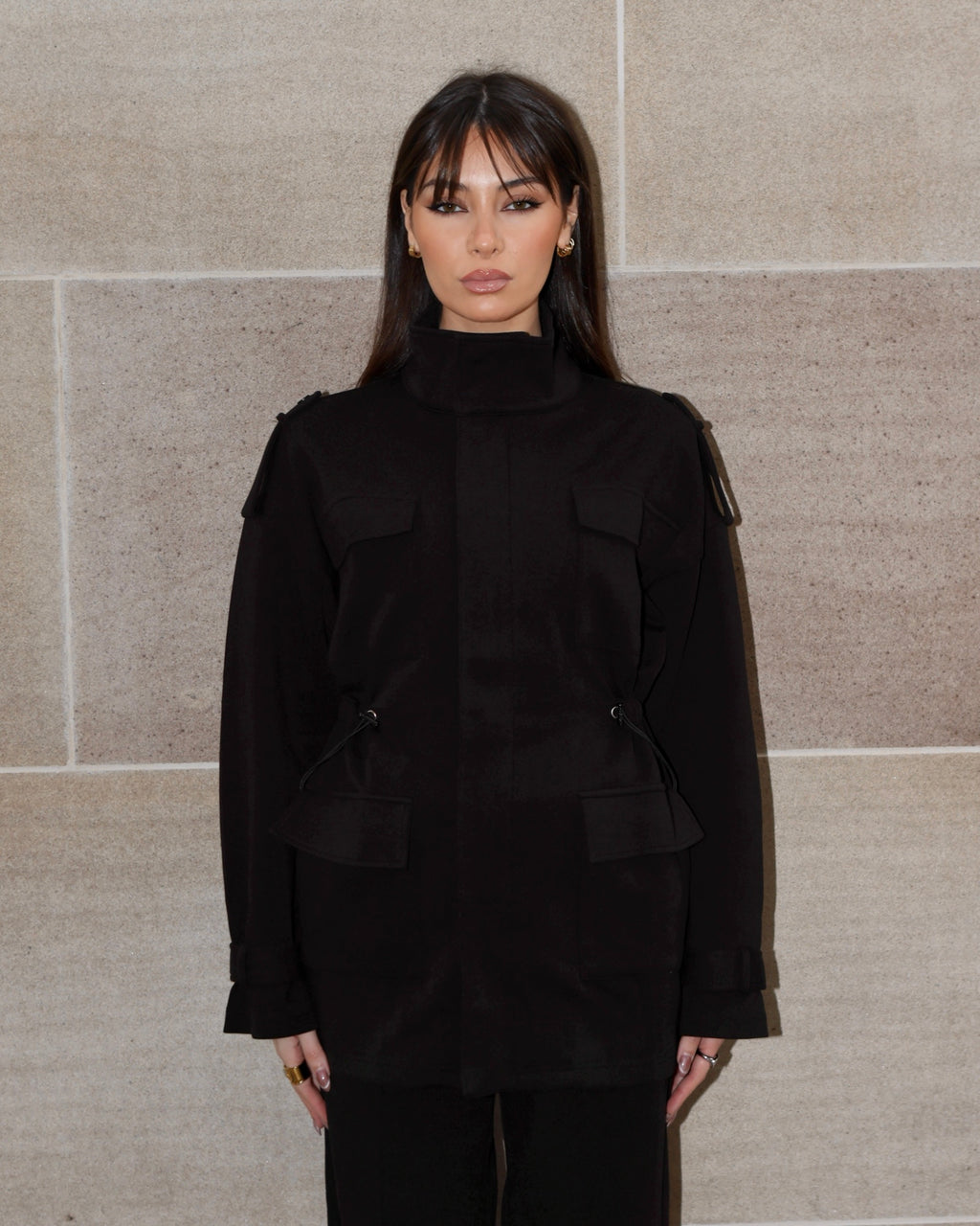 Aura Jacket Midnight Black