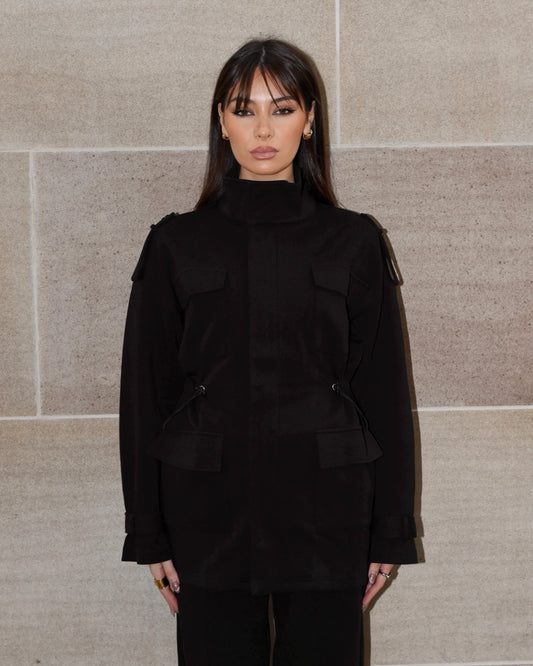 Aura Jacket Midnight Black