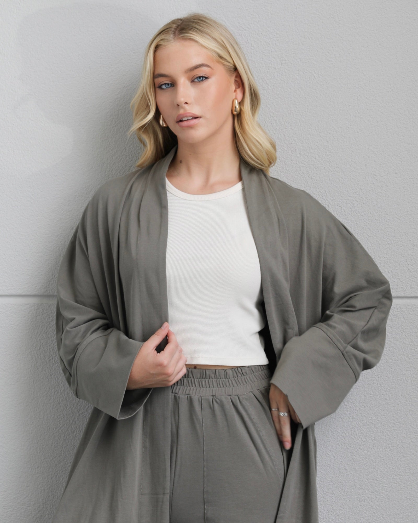 Jazzlyn Kimono Clay Sage