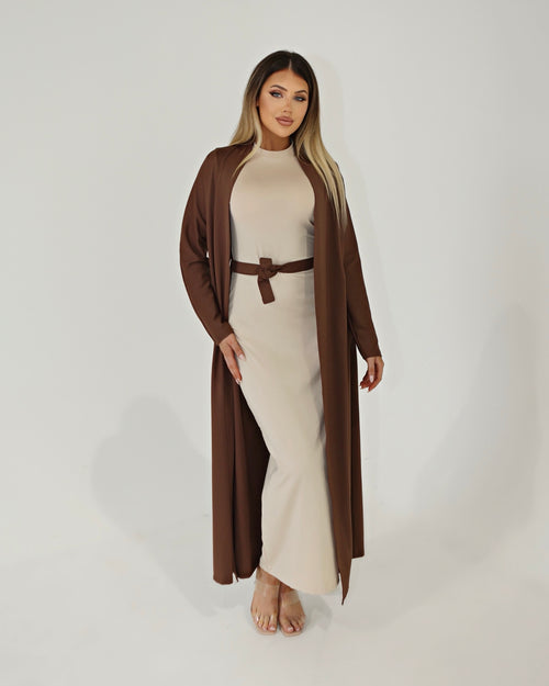 Azeera Dress Syrup Brown