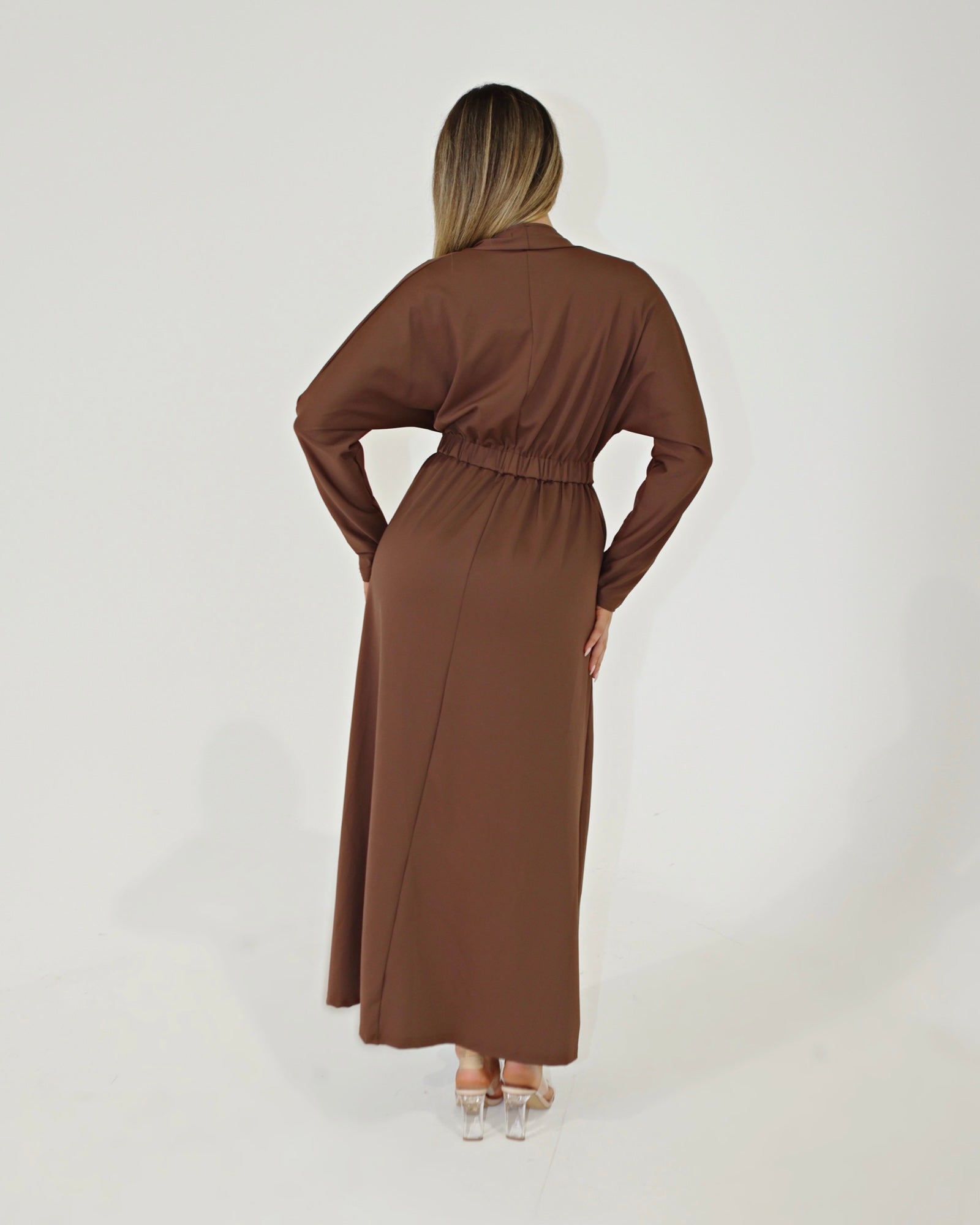 Azeera Dress Syrup Brown