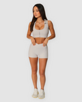 Coconut Biker Shorts